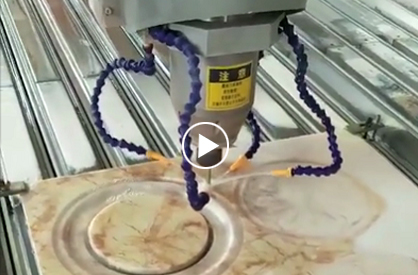 大理石雕刻加工視頻寶雕石材雕刻機(jī)