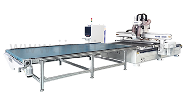 圓盤換刀+排鉆 | 七九尺 戰神無塵開料加工中心